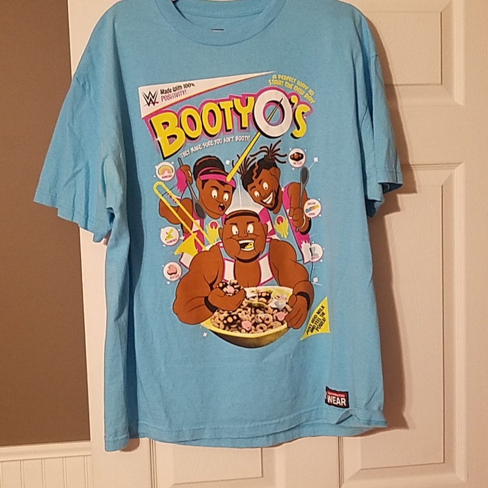 Booty O's tshirt WWE